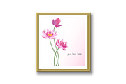 Vector lotus flowers, a Decorative Illustration by RODINA (Thumbnail 3 of 3)