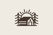 Woodbarn Logo Template, a Branding & Logo Template by Guna Studio (Thumbnail 2 of 4)