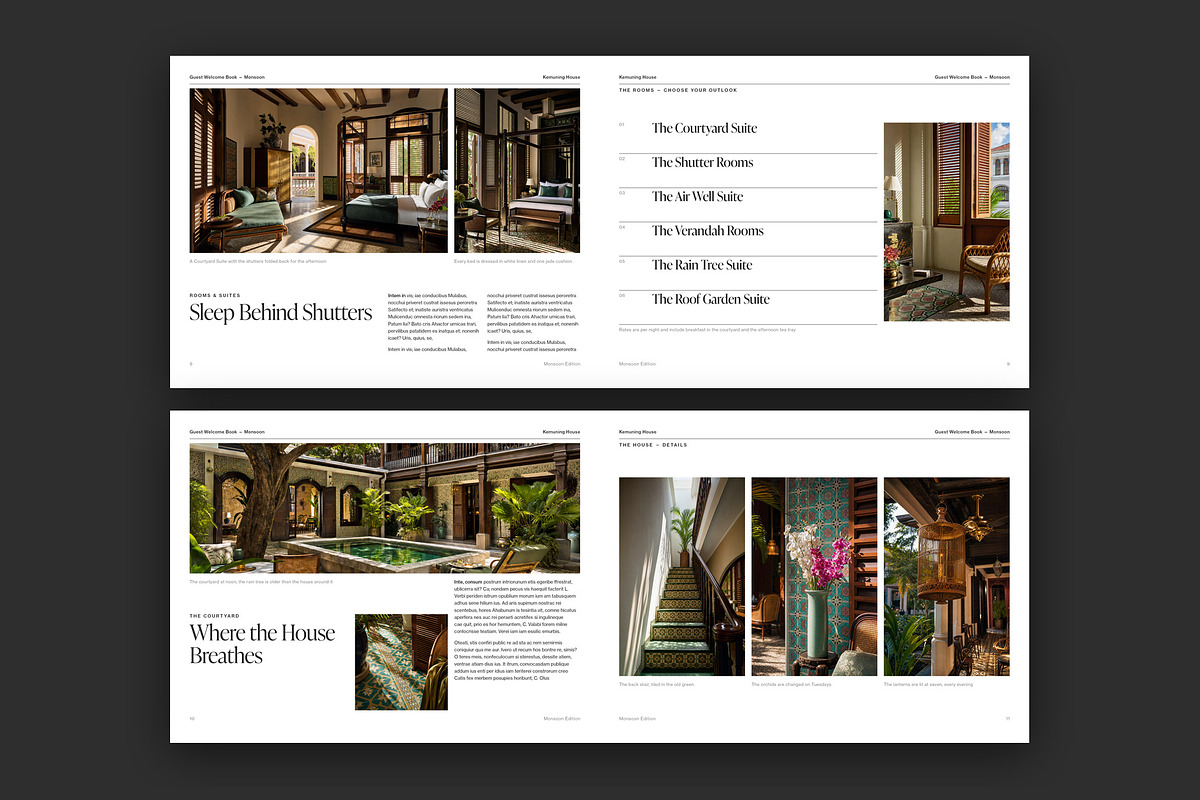 Landscape Hotel Brochure Template, a Brochure Template by BrandPacks (Photo 4 of 10)