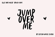 Jump Over Me Handwritten Brush Font, a Handwritten Font by Sofia Skoog (Thumbnail 1 of 10)