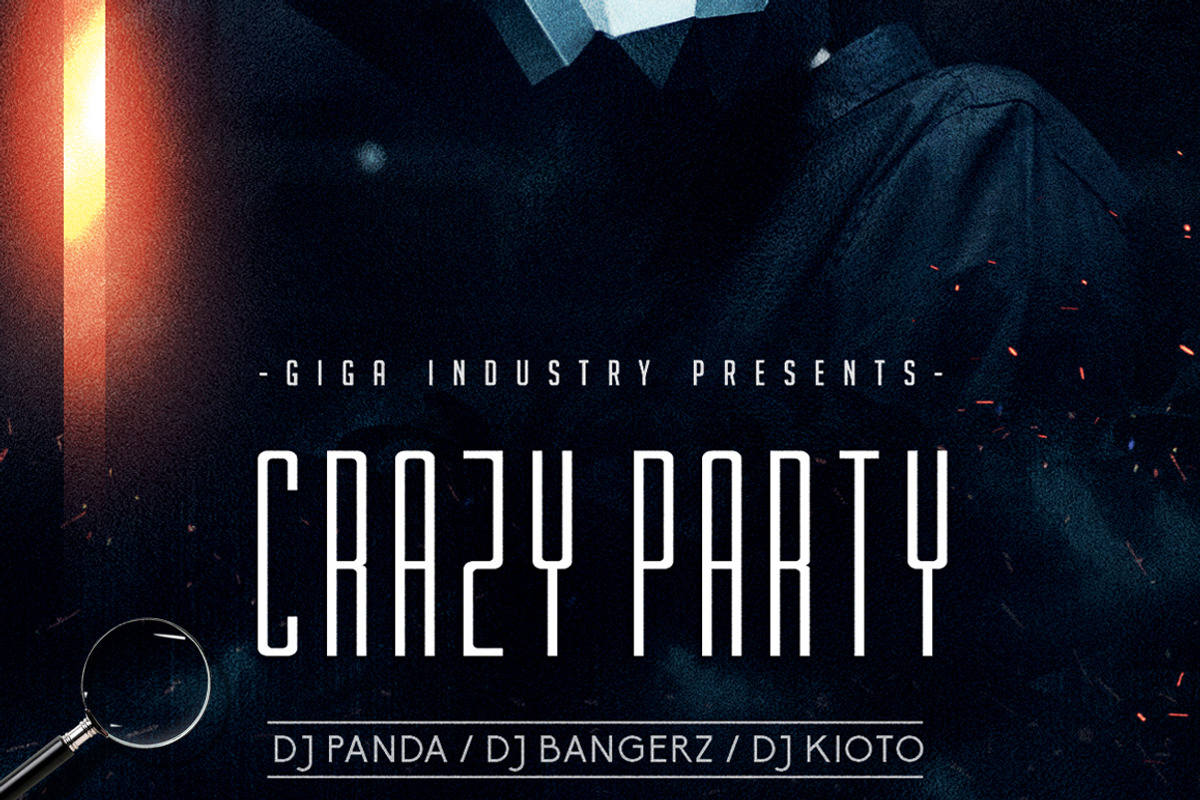 Crazy Party | Club & Deejay Flyer, a Flyer Template by GIGA-TEMPLATE (Photo 6 of 7)