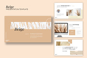 BEIGE - Minimalist Powerpoint, a Presentation Template by Robs Daily Design (Thumbnail 1 of 7)