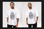 T-Shirt Mock-Up Set, a Shirt Mockup by Freeman Studio (Thumbnail 12 of 22)