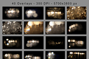 Wedding Art Bokeh Photo Overlays preview 6