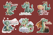 Medieval Fantasy Valentine Stickers, an Object Graphic by Amarawolf's Art (Thumbnail 5 of 8)