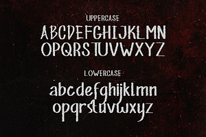 Mistery - Dark Font Style