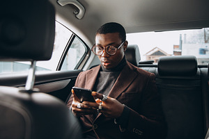 Young african man containing african, car, and american