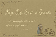 Adorie Halfo - Rustic Simple Script, a Script Font by HypeWorksCo (Thumbnail 2 of 15)