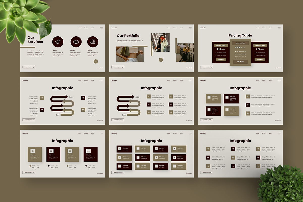 Aesthetic - Google Slide Templates, a Presentation Template by ...