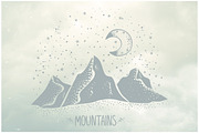 mountains, an Illustration by JulianArt (Thumbnail 3 of 4)