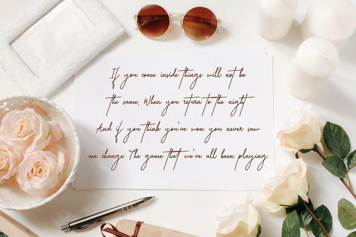 Mathildaine, a Font by Essentials Studio (Photo 4 of 6)