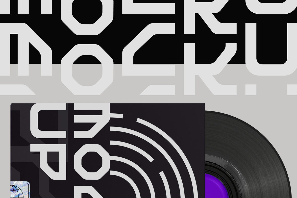 Vinyl Record Mockup, a Mockup by hiddemaru (Photo 3 of 4)