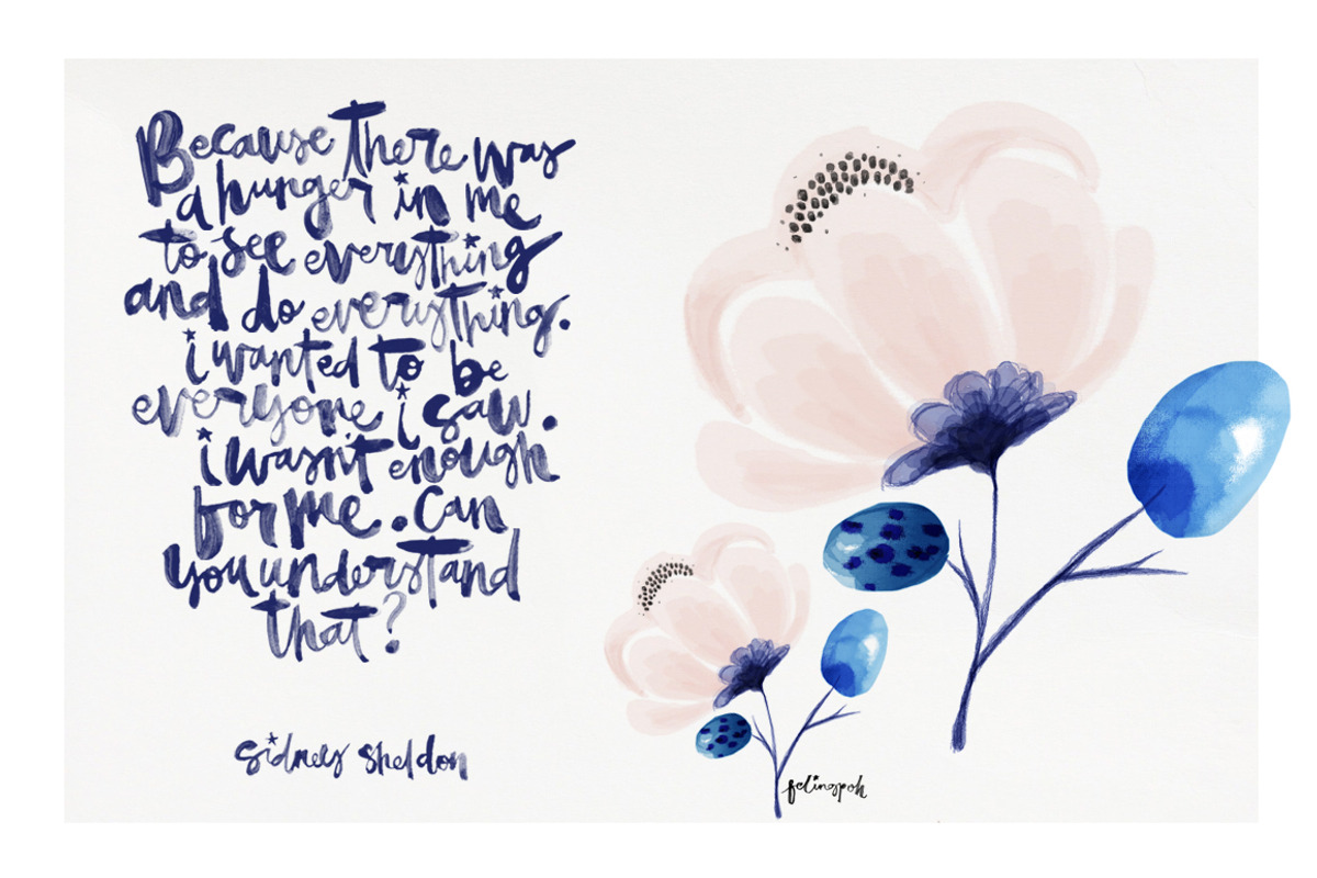 Cute 1pc of Flower, a Decorative Illustration by hellopop design (Photo 3 of 3)