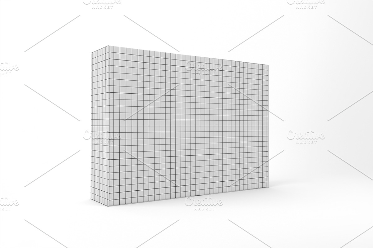Present Box Mockup, a Packaging Mockup by Qaleb Studio (Photo 2 of 3)
