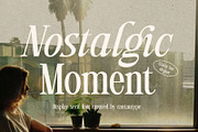Nostalgic Moment Elegant Serif Font, a Serif Font by RantautypeStudio (Thumbnail 1 of 19)