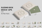 Sliding Gift Box Mockup, a Packaging Mockup by Compositing Studio (Thumbnail 2 of 21)
