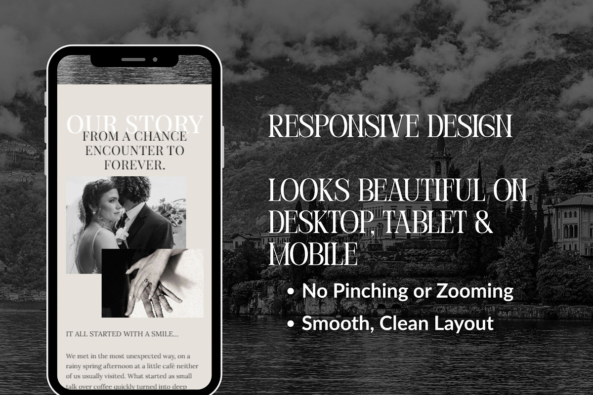 Squarespace RSVP Wedding Template, a Squarespace Template by Sofia Designs (Photo 7 of 7)