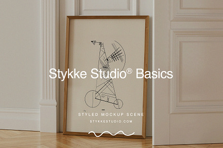 Wooden Frame Mockup | BASICS
