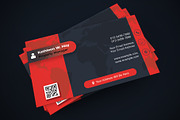 Modern Black Card Design, a Business Card Template by Mohammad Sarfaraz (Thumbnail 2 of 7)