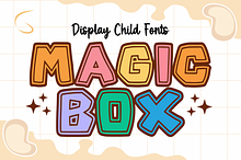 Magic Box - Kids Font Types
