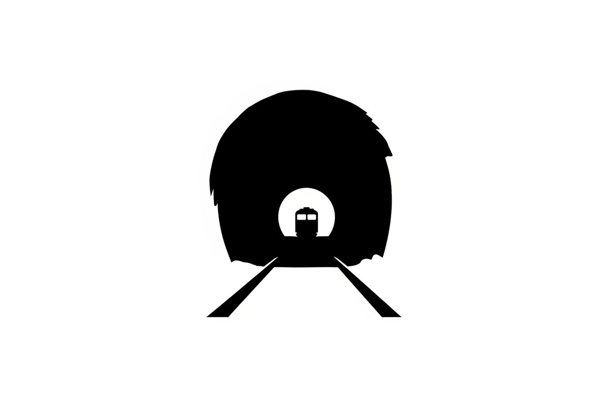 Train Tunnel Silhouette Bundle, a Graphic by hafijul (Photo 15 of 15)