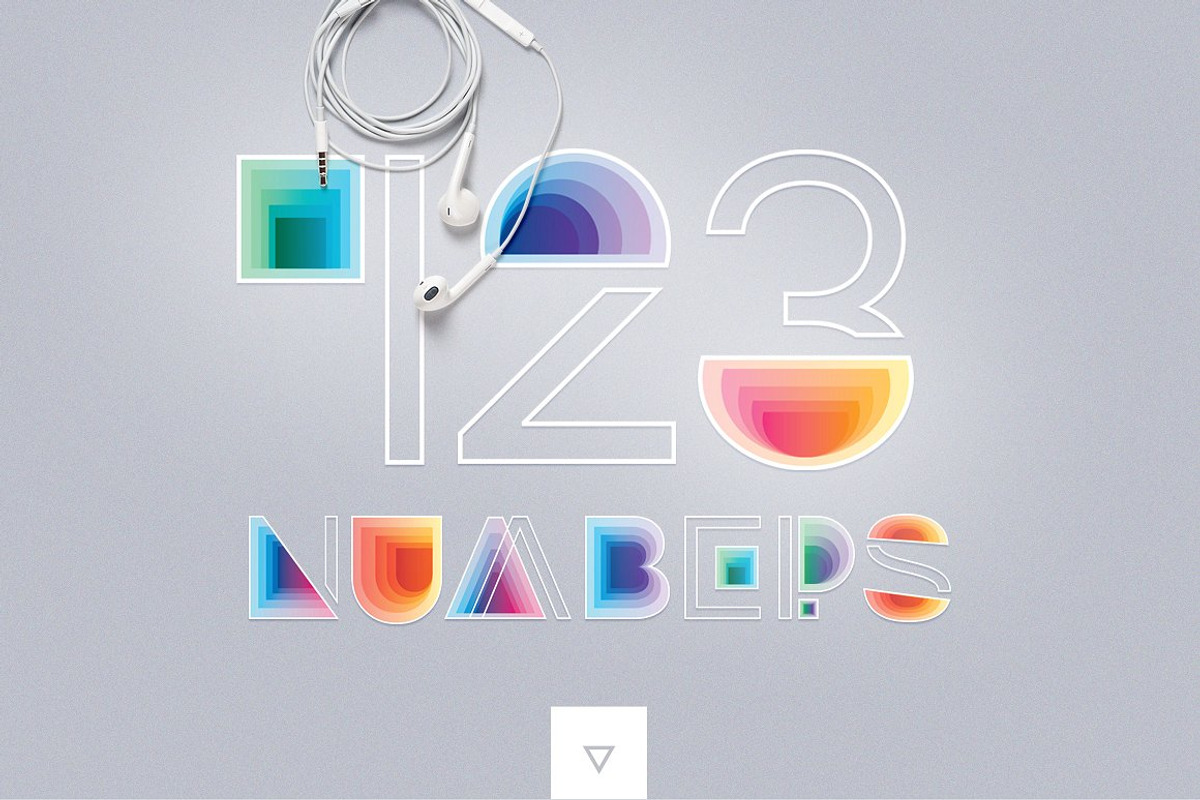BEAT typography- SVG Color Font preview 2