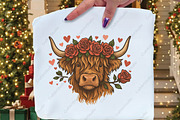 Valentine's Day Cow hearts PNG, an Illustration by CraftArtStudio (Thumbnail 2 of 4)