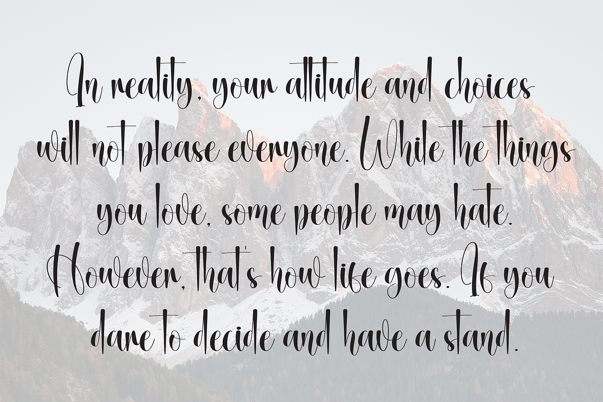 Sandwich | Script Font, a Handwritten Font by Scratchones (Photo 6 of 8)
