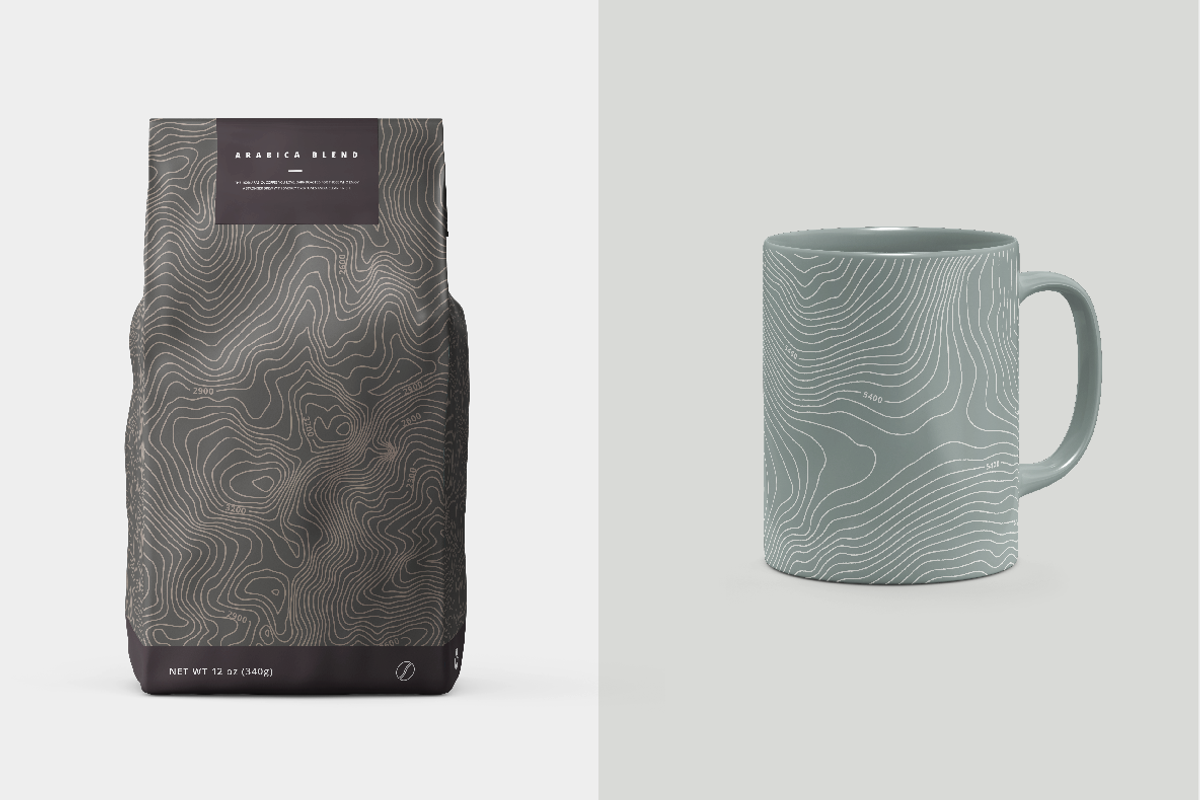 Contour Mapping III - Europe, a Texture Graphic by Hello Mart (Photo 5 of 14)