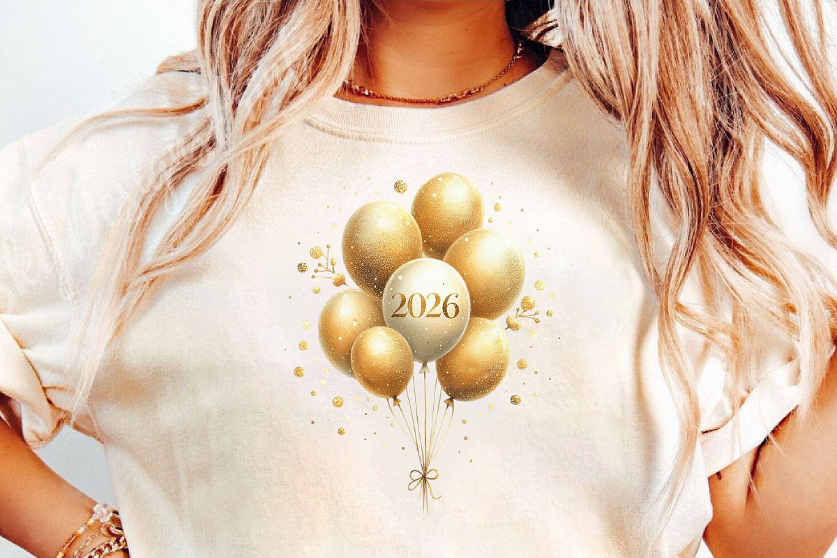 Watercolor New Year ClipArt's, an Illustration by DreamCafeArt (Photo 5 of 6)