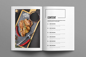 Recipe Book Creator Template Design