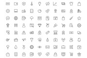 210 Shopping Line Icons, an Outline Icon by Vectors Market (Thumbnail 2 of 3)