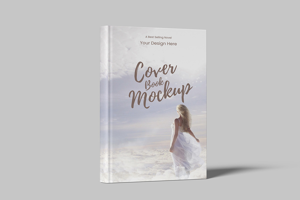 High Quality Cover Book Mockup, a Product Mockup by rizalamora (Photo 10 of 11)