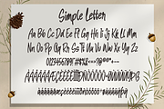 Simple Letter, a Handwritten Font by NJ Studio (Thumbnail 9 of 10)