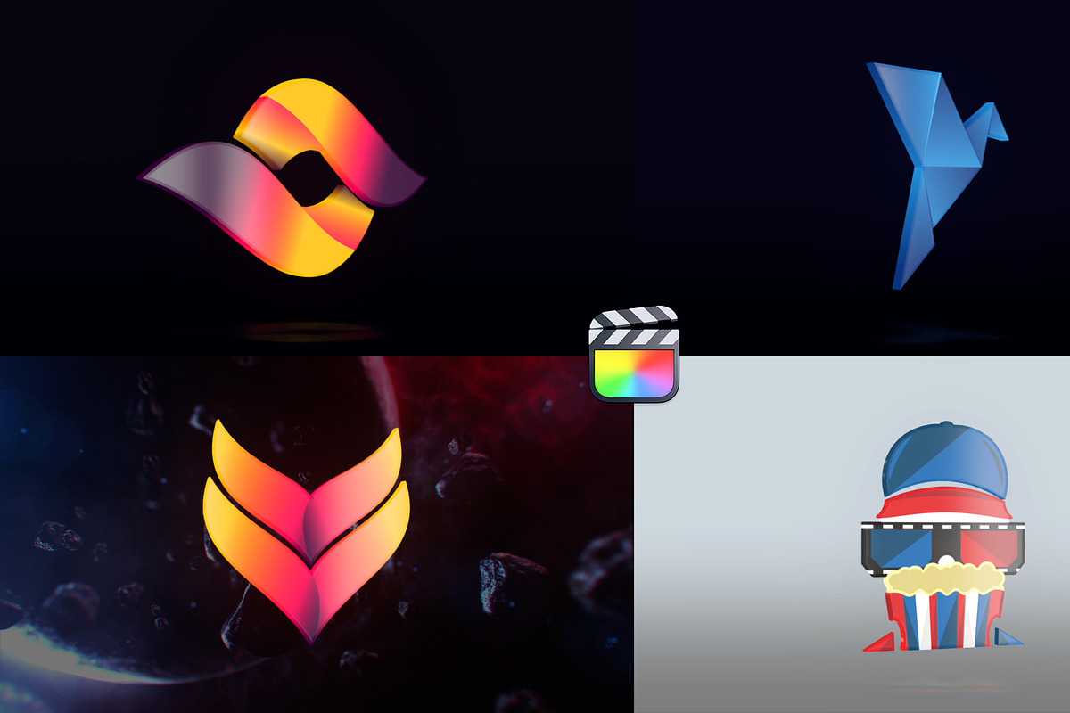 3D Logo Loop for Final Cut Pro, a Templates & Theme by iamkoltunov (Photo 1 of 3)