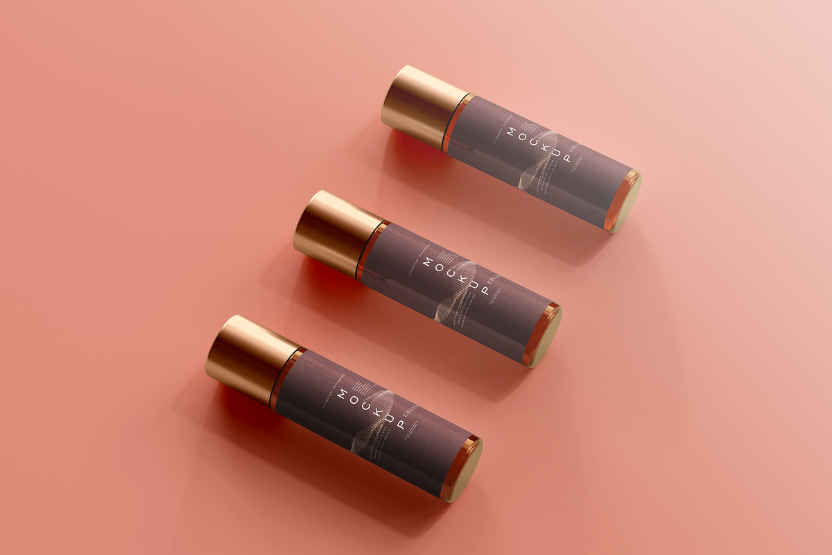 390+ Cosmetic Branding Mockup Scenes, a Cups & Container Mockup by pmvch (Photo 359 of 367)