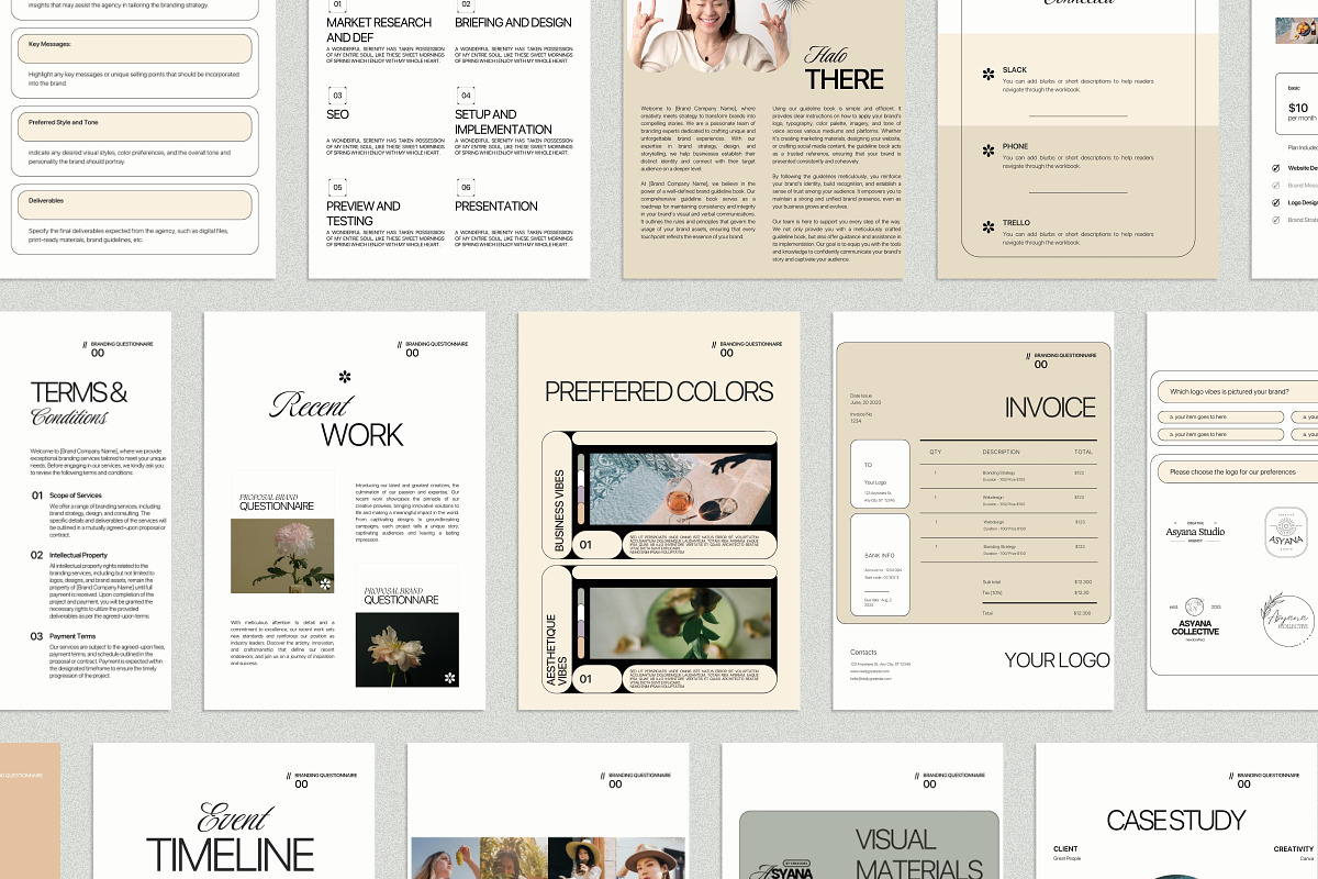 Asyana - Proposal & Questionnaire, a Templates & Theme by Creavora (Photo 4 of 12)