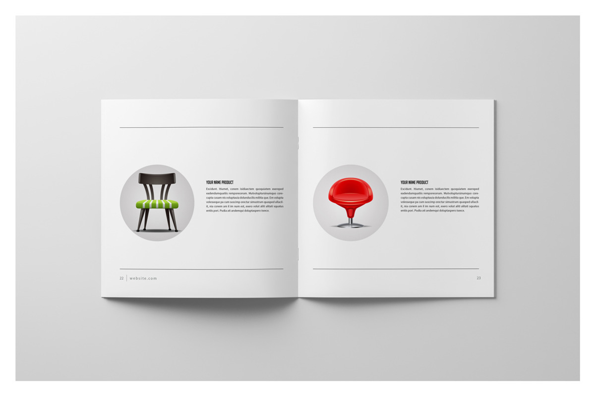 Square Brochure Catalog, a Brochure Template by adekfotografia (Photo 15 of 17)