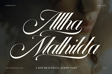 Altha Matilda Elegant Script Font