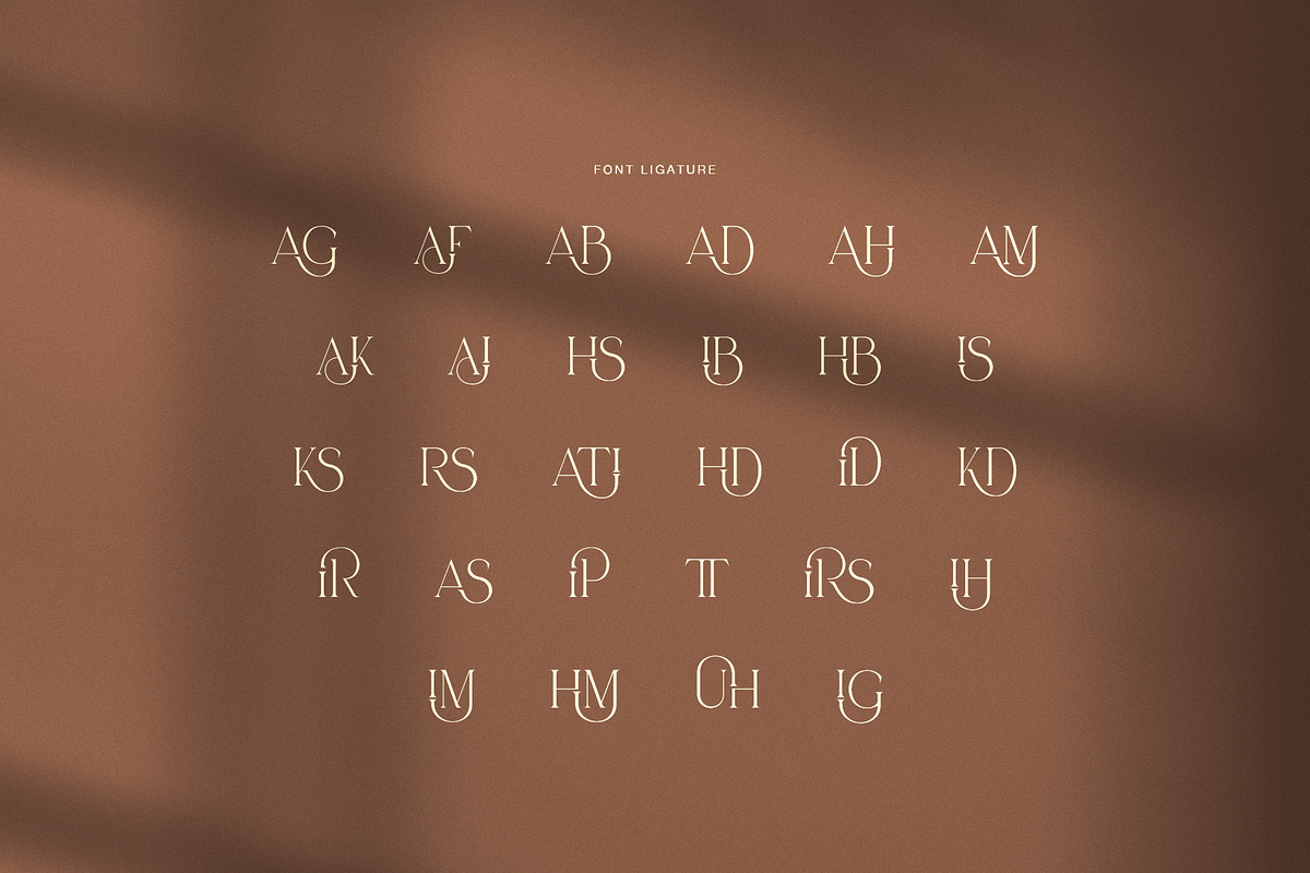 Miras Elegant Serif Font, a Serif Font by Graphicxell (Photo 8 of 8)