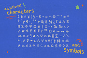 Pokey Little Monsters Handwritten, a Handwritten Font by Perplexitics (Thumbnail 10 of 10)