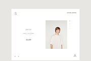 Minimal Fashion Store Web Template, an UI Kit Template by O N N O (Thumbnail 7 of 7)