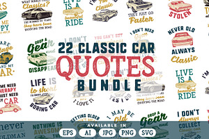 Classic Car Quotes