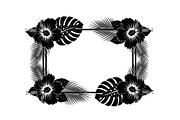 Floral Rectangle Frame SVG Bundle, an Illustration by jahid234 (Thumbnail 5 of 31)