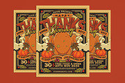 Thanksgiving Flyer, a Flyer Template by Muhamad Iqbal hidayat (Thumbnail 1 of 4)