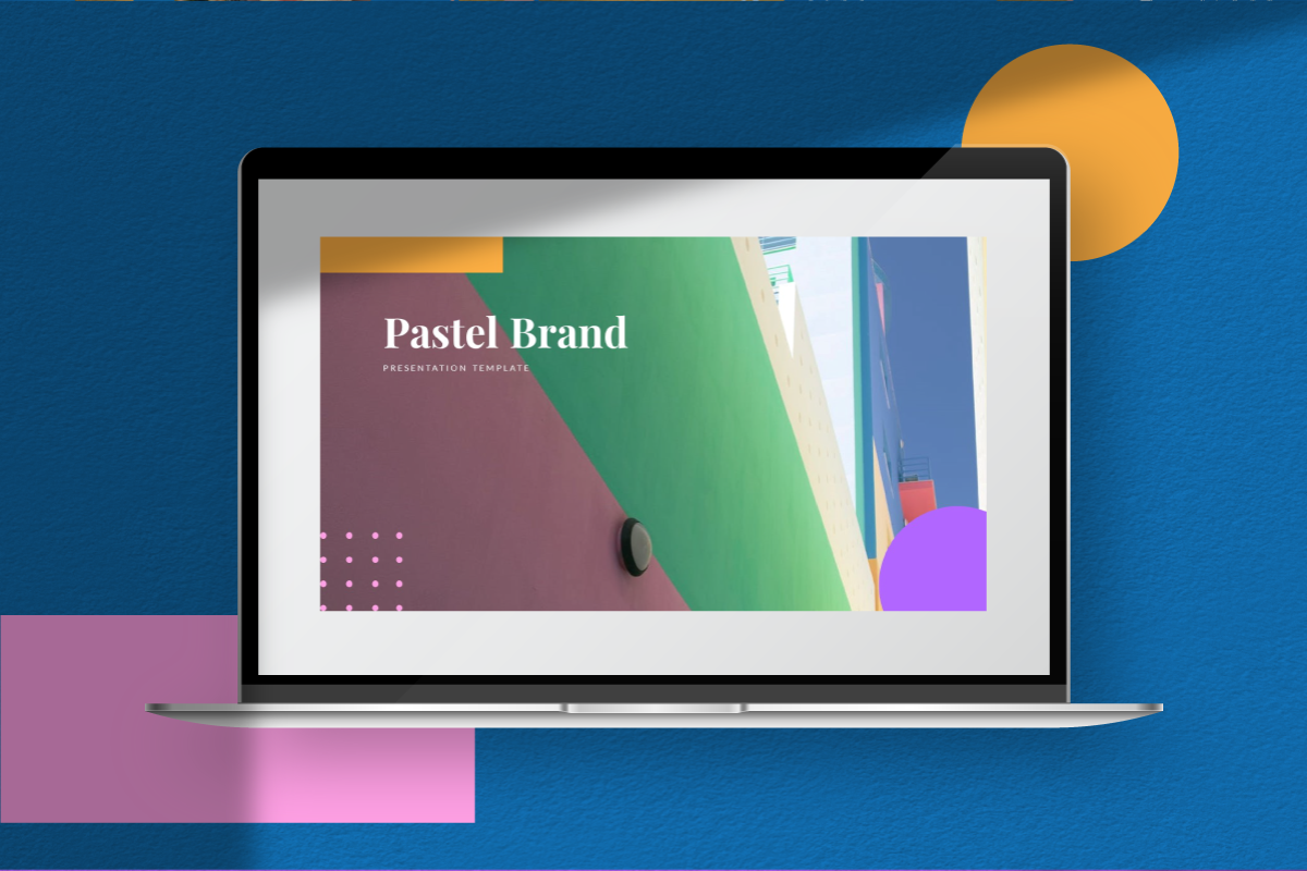 Pastel Brand Powerpoint Template, a Presentation Template by Inkofert (Photo 2 of 10)