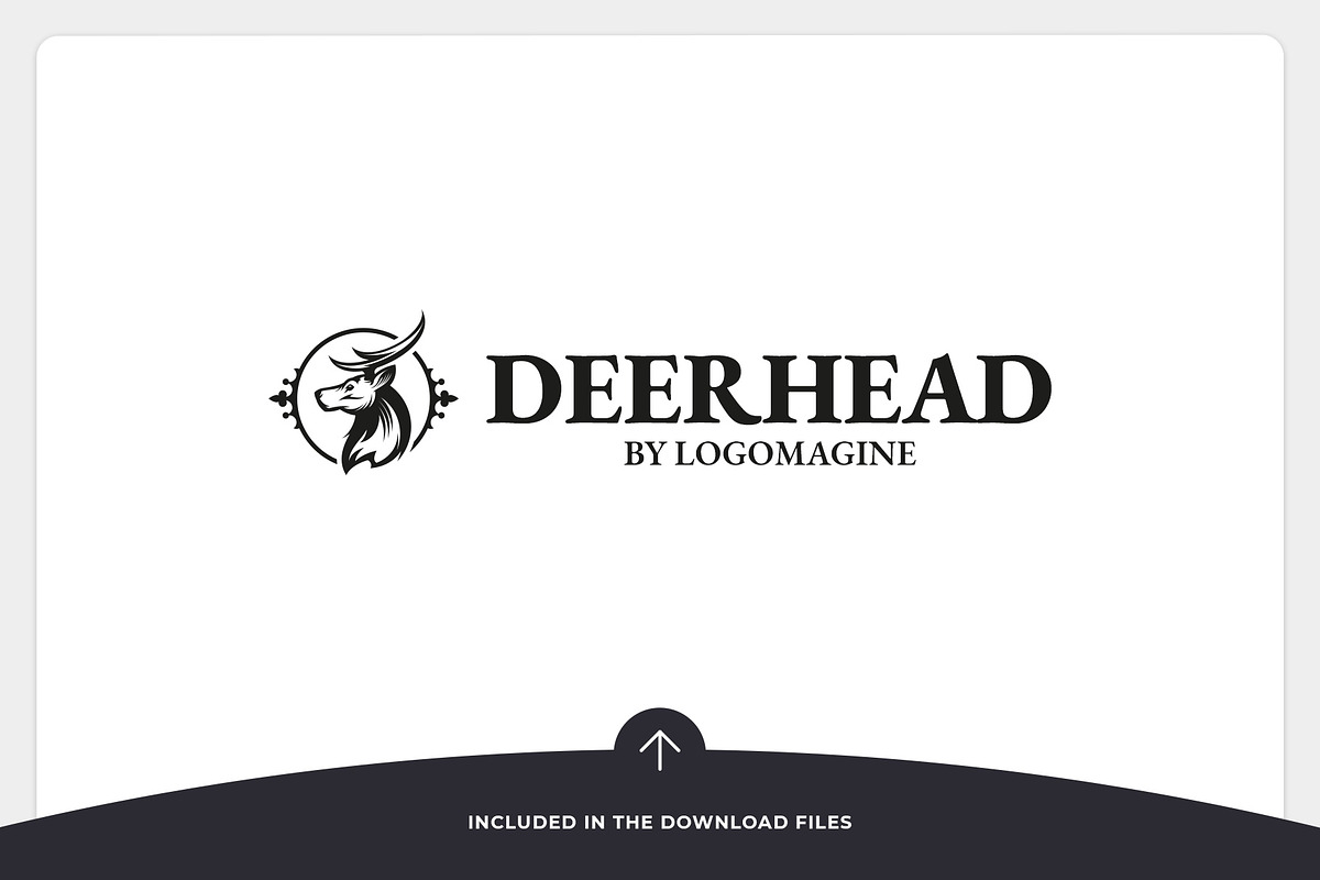 Deer Head Logo Template, a Branding & Logo Template by LOGOMAGINE (Photo 16 of 16)