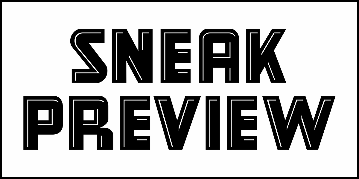 Sneak Preview JNL, a Sans Serif Font by Jeff Levine Fonts (Photo 2 of 5)