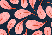 Midnight Coral Bloom Pattern, a Pattern Graphic by Rebecca Flaherty (Thumbnail 3 of 3)