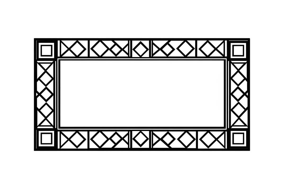 Geometric Border Frame Bundle, an Illustration by Designer_Momina (Photo 6 of 31)